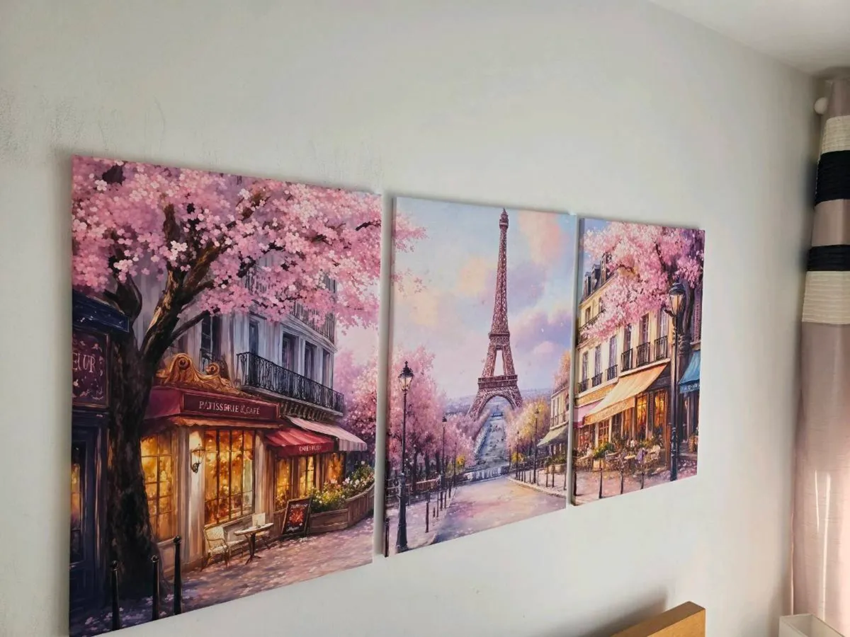 3 framed large canvas poster 46x66cm each size - Image 2