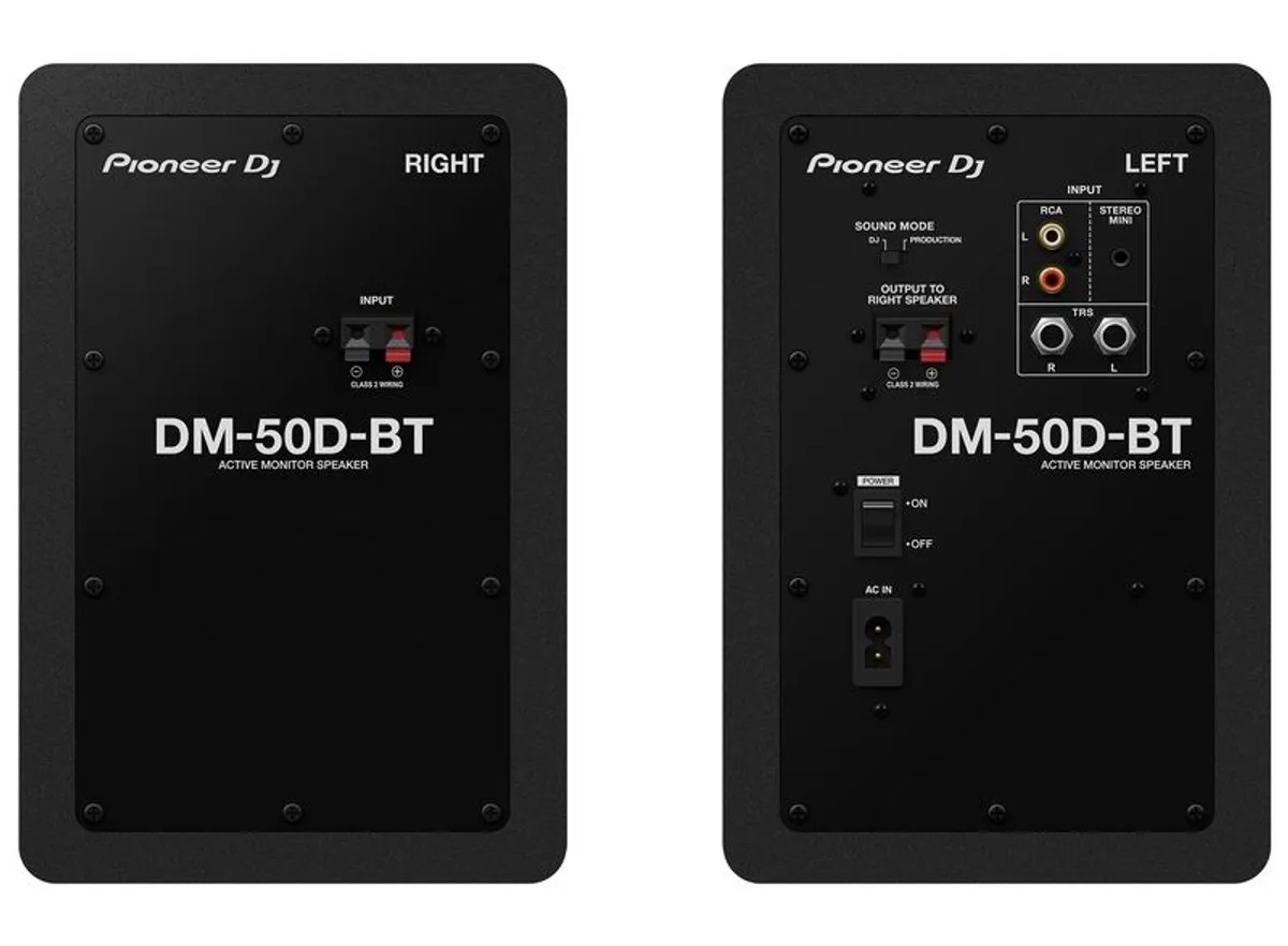 Pioneer DJ DM-50T BT desktop monitors - Image 2