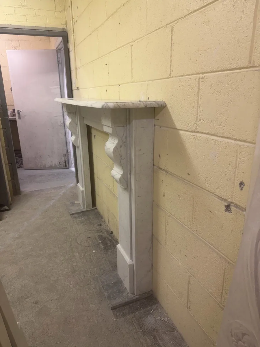 Antique victorian fireplace - Image 3