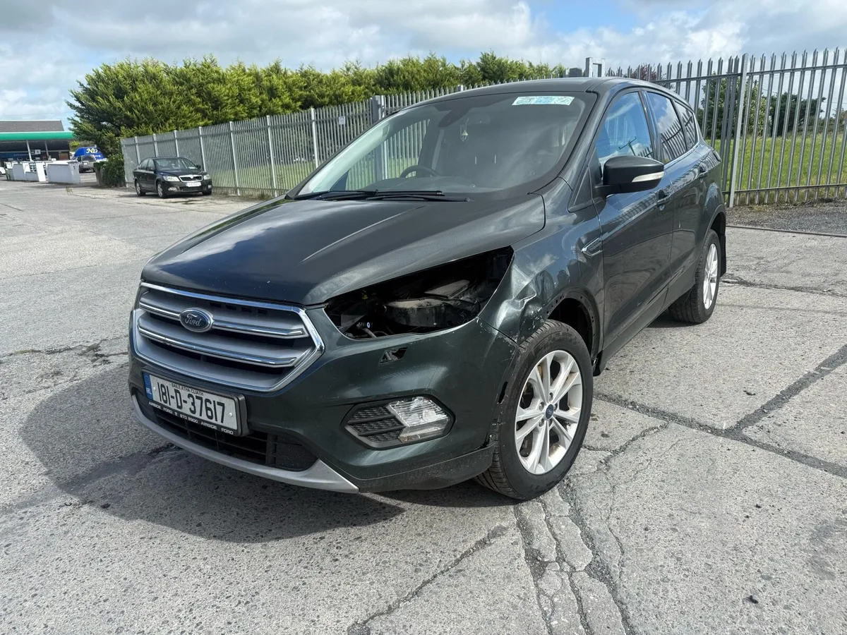 2018 Ford Kuga 2.0 2wd COMMERCIAL DAMAGE REPAIRABL - Image 2