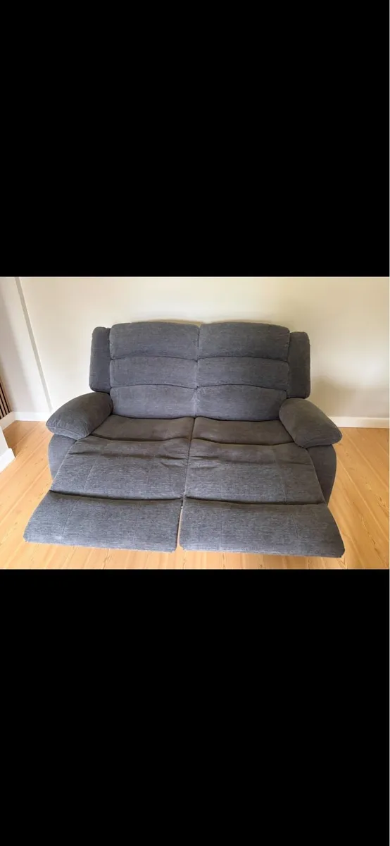 Grey Recliner sofa - Image 2