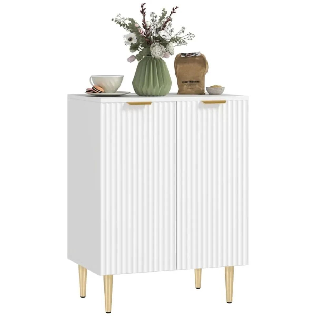 Adjustable Shelf Sideboard - White - Image 1