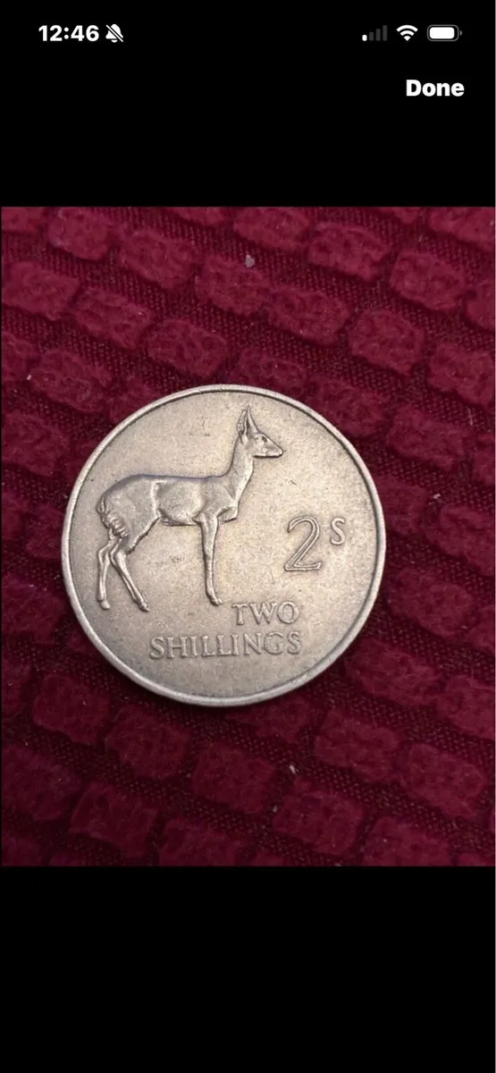 1964 Zambia Two Shilling Coin - Image 2