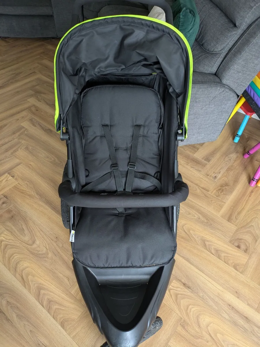 Hauck runner - 3 wheel stroller - Image 2