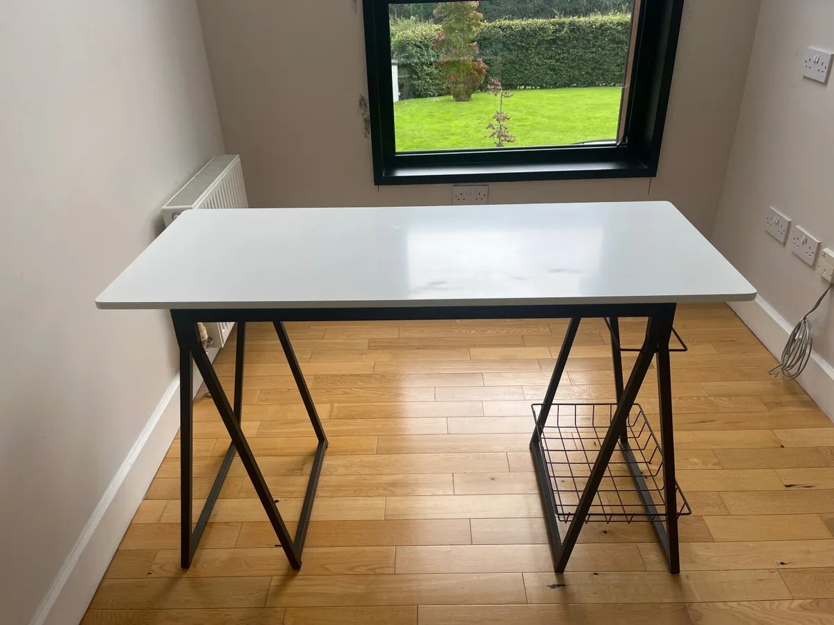 Desk & bookshelf - Image 1