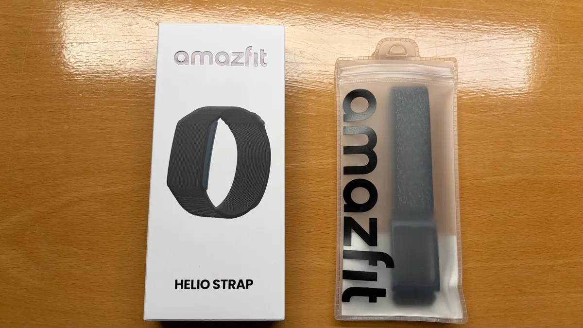 Amazfit helio strap new