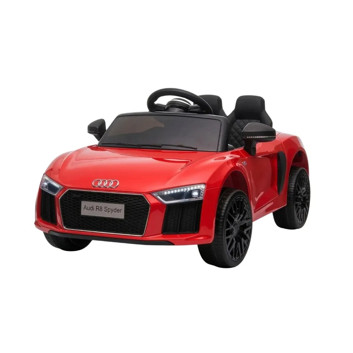 Licensed Audi R8 Spyder 12V Ride On Car Red - Image 4