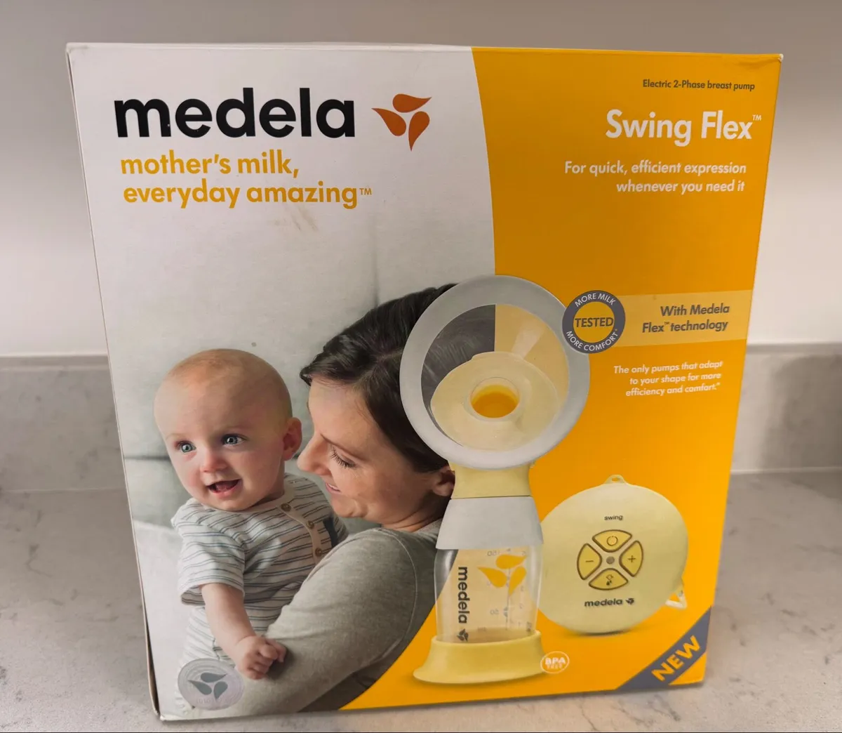 Medela Swing Flex Single Electric Breast Pump - Image 2