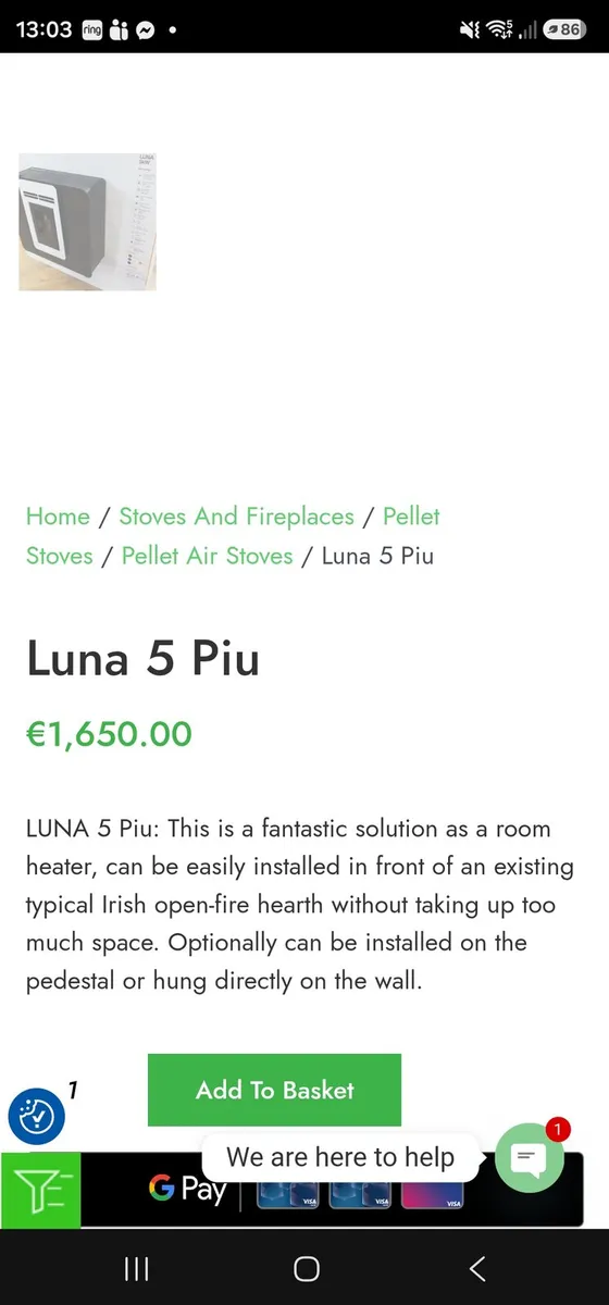 Ambiente Calore Luna 5 Piu pellet stove - Image 3
