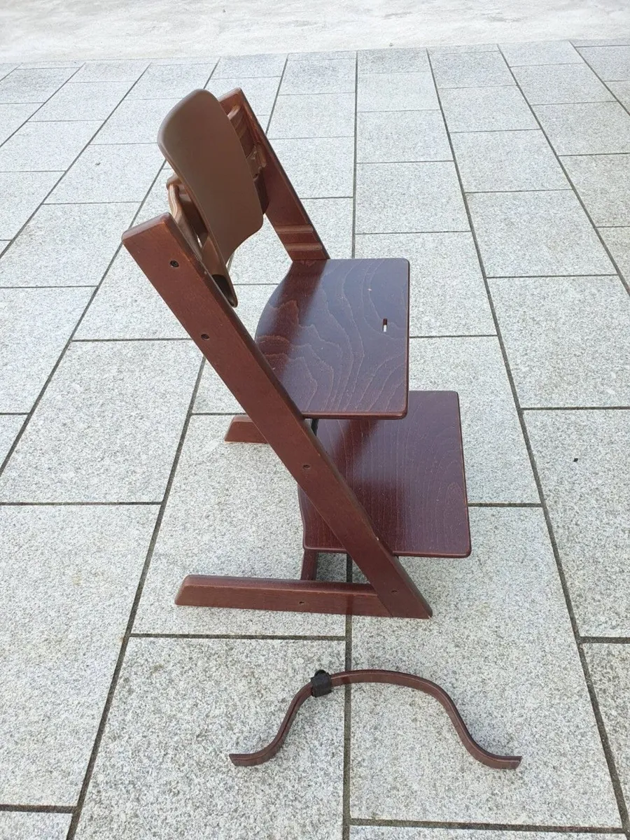 Stokke Tripp Trapp High Chair - Walnut / Dark Wood - Image 1