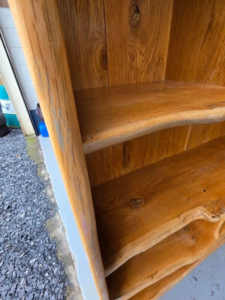 oak shelving unit - Image 2