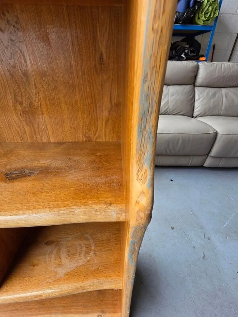 oak shelving unit - Image 3