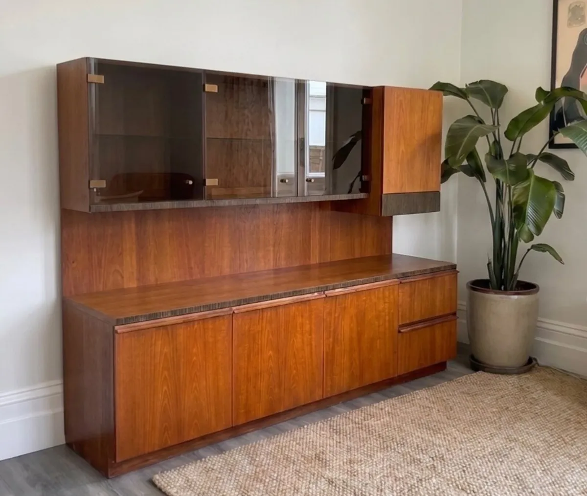 McIntosh Teak Sideboard/Highboard/Drinks Cabinet - Image 3