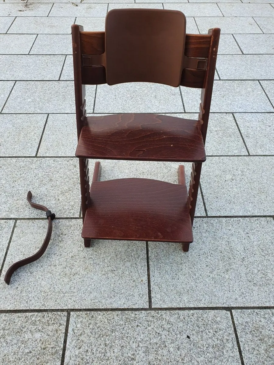 Stokke Tripp Trapp High Chair - Walnut / Dark Wood - Image 2