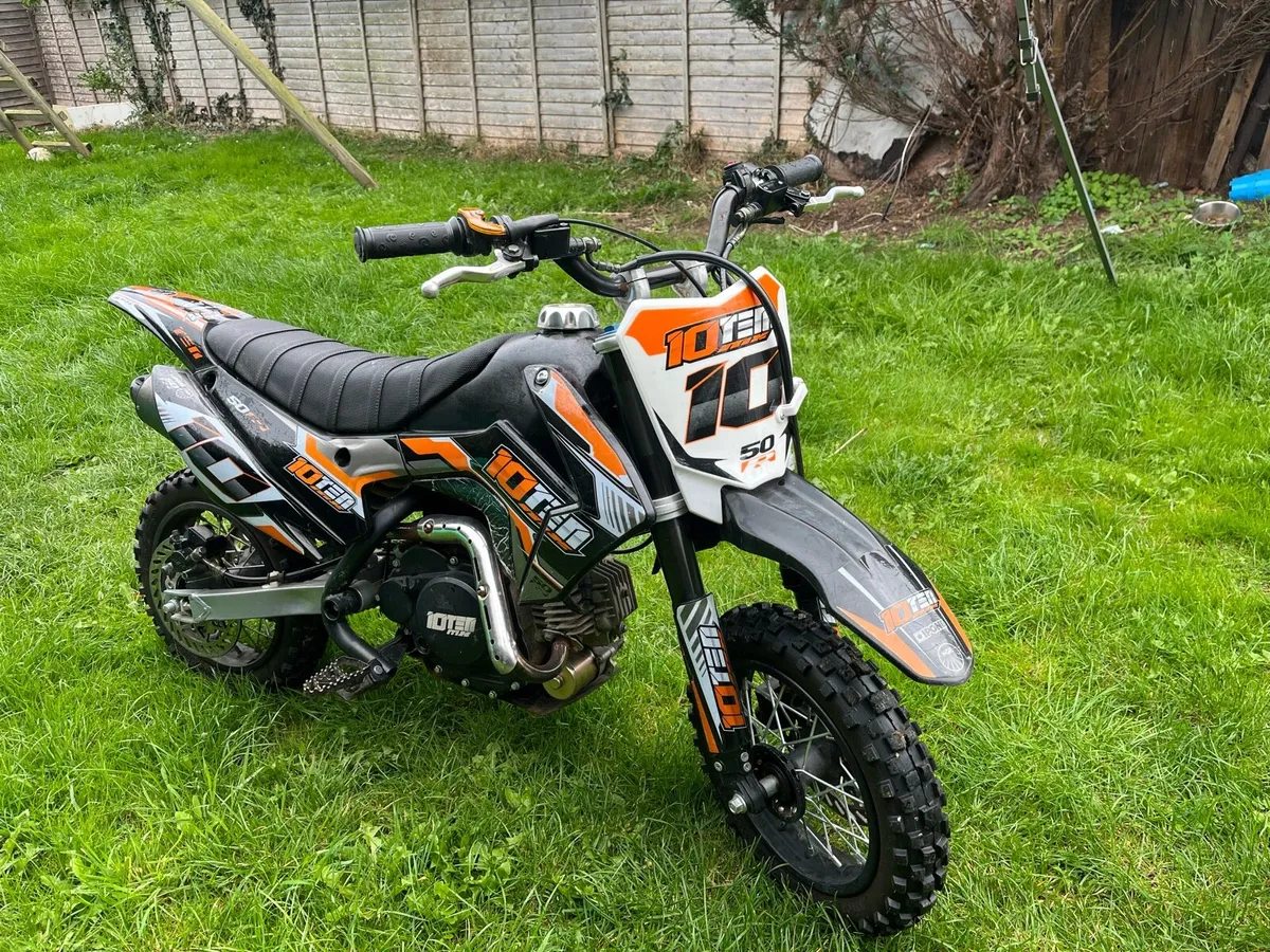 10 ten 50cc dirt bike - Image 1