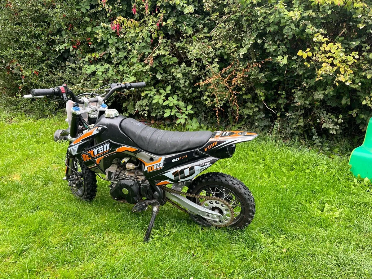 10 ten 50cc dirt bike - Image 2