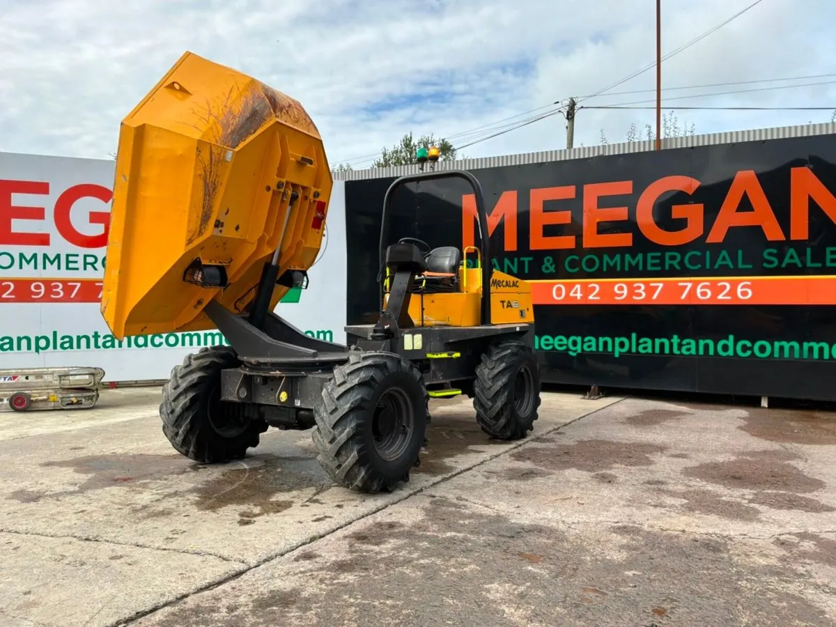 2022 Mecalac TA6s swivel dumper.....931 hours..... - Image 1