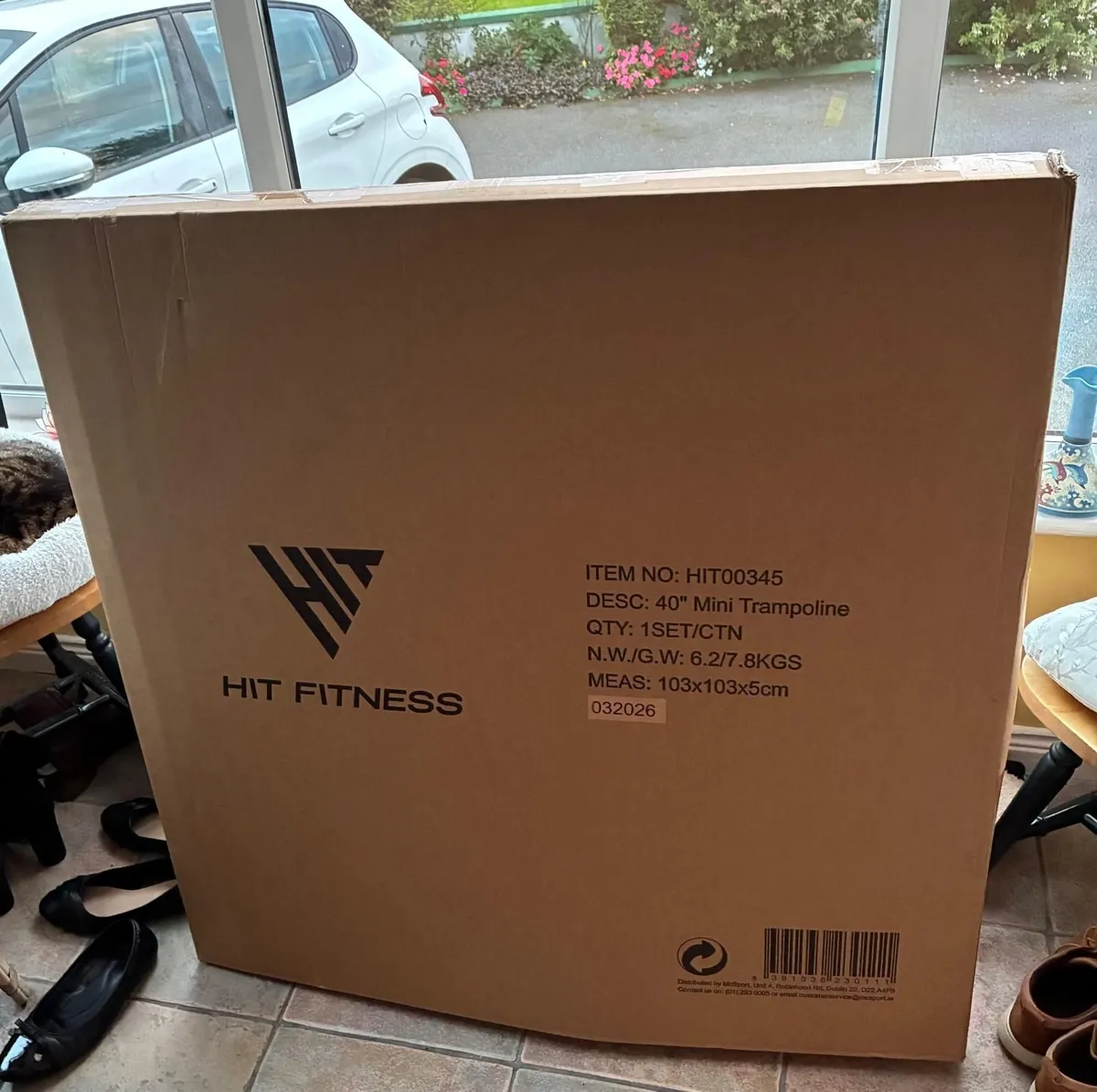 HIT Fitness 40" Mini Trampoline - Image 2
