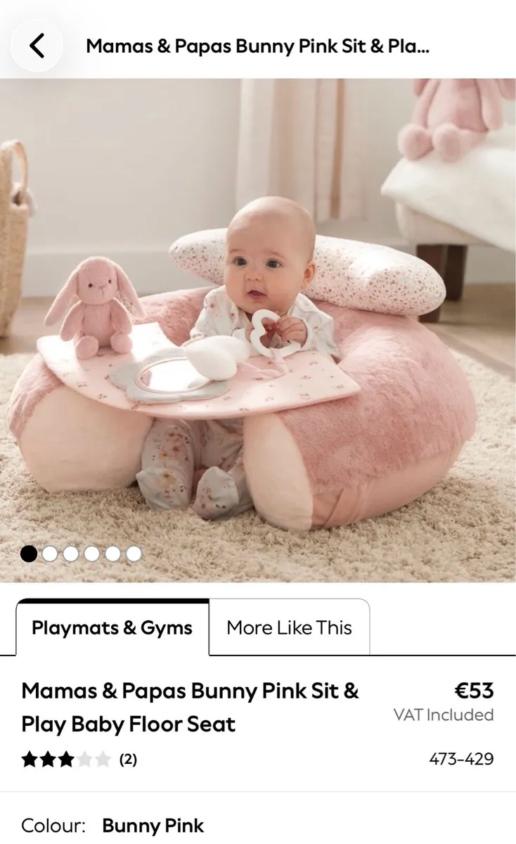 Mamas and Papas Baby Sit & Play Floor Seat - Image 2