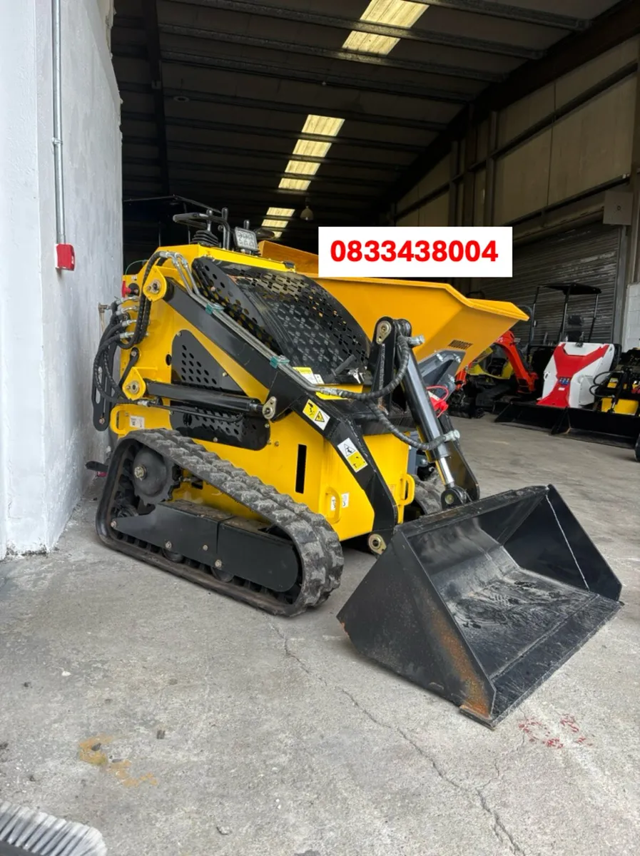 Delano T360 Tracked Pedestrian Skid Steer - Image 1
