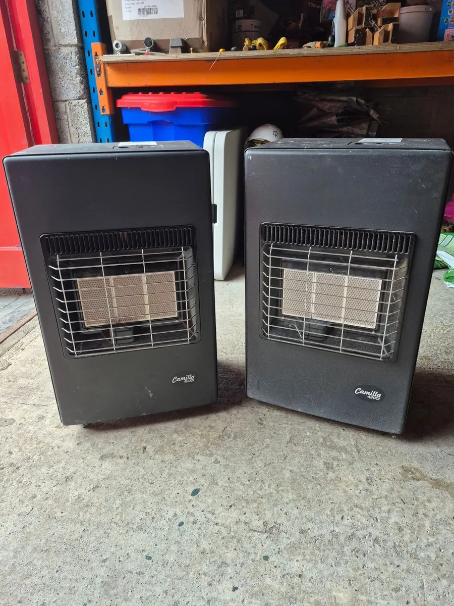 Pair of Camilla 4200i Gas heaters - Image 1