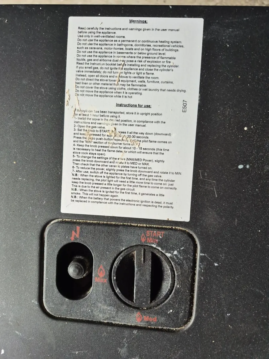 Pair of Camilla 4200i Gas heaters - Image 4