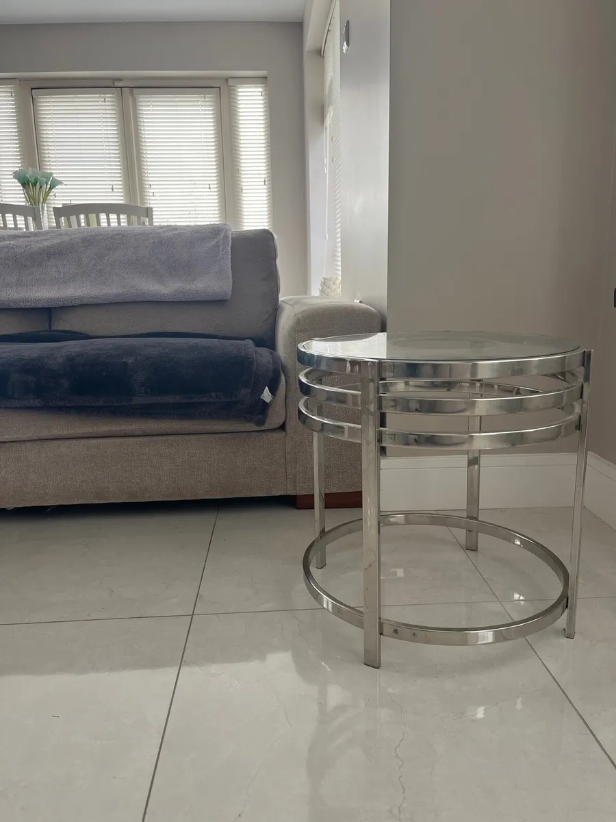 Shanleys Glass Small Coffee Table - Image 2