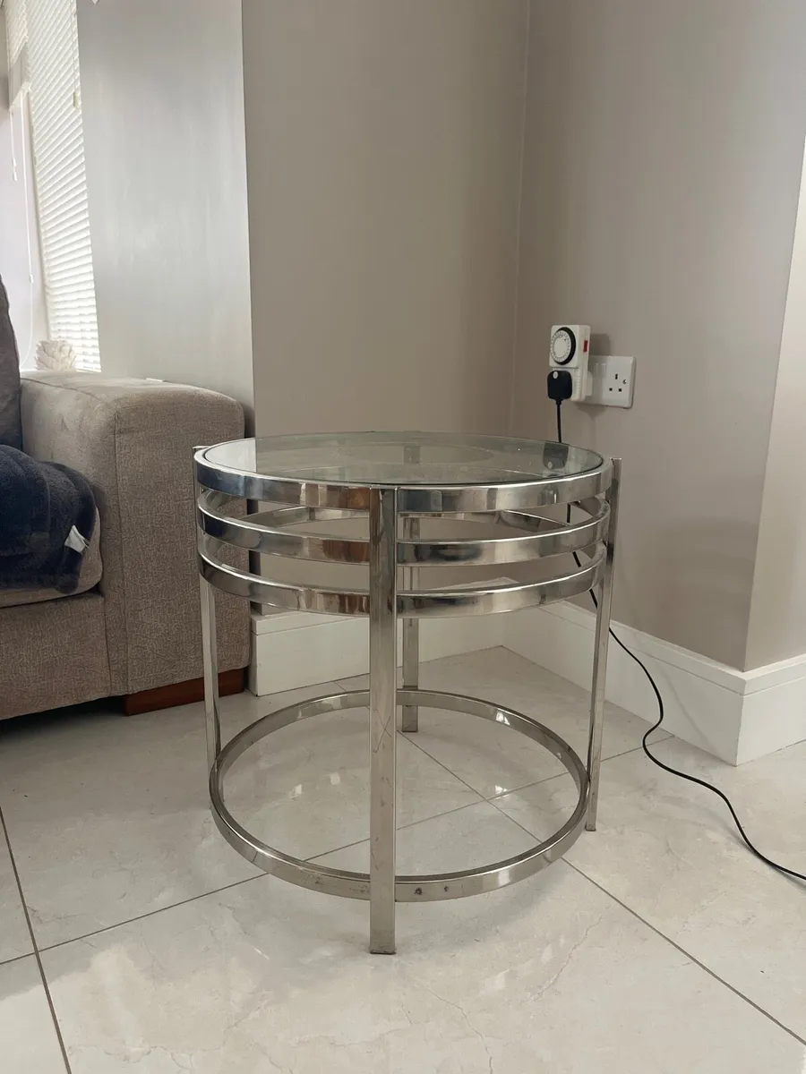 Shanleys Glass Small Coffee Table - Image 3