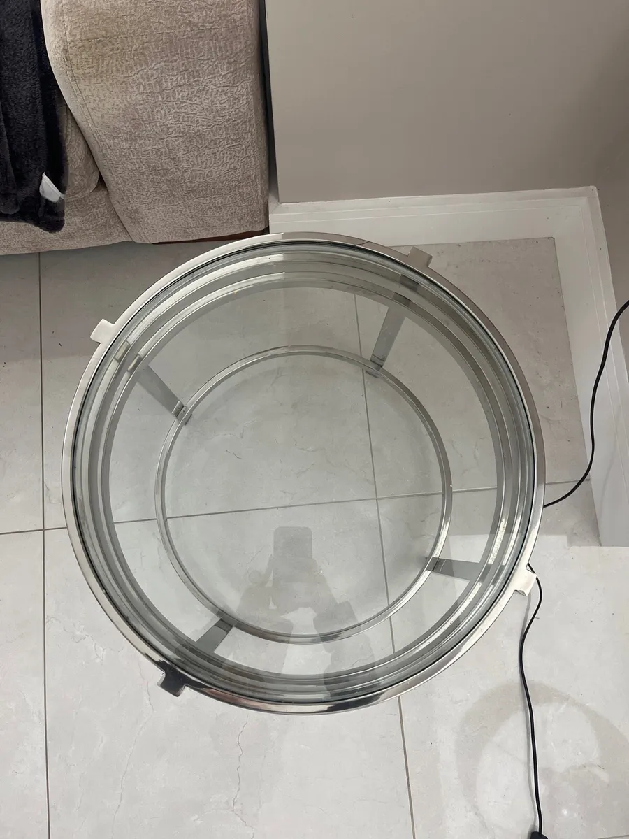Shanleys Glass Small Coffee Table - Image 4