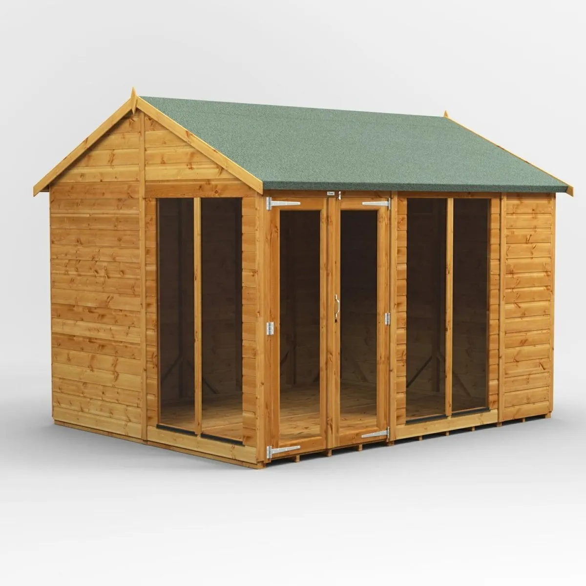 🌿 10x8 Deluxe Apex Summerhouse – Beautiful Garden - Image 1