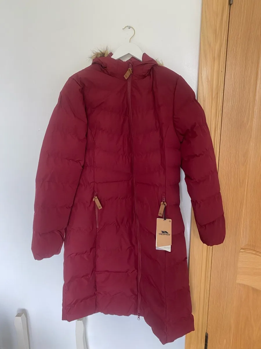Trespass Aubrey Long Padded Winter Coat-New - Image 1