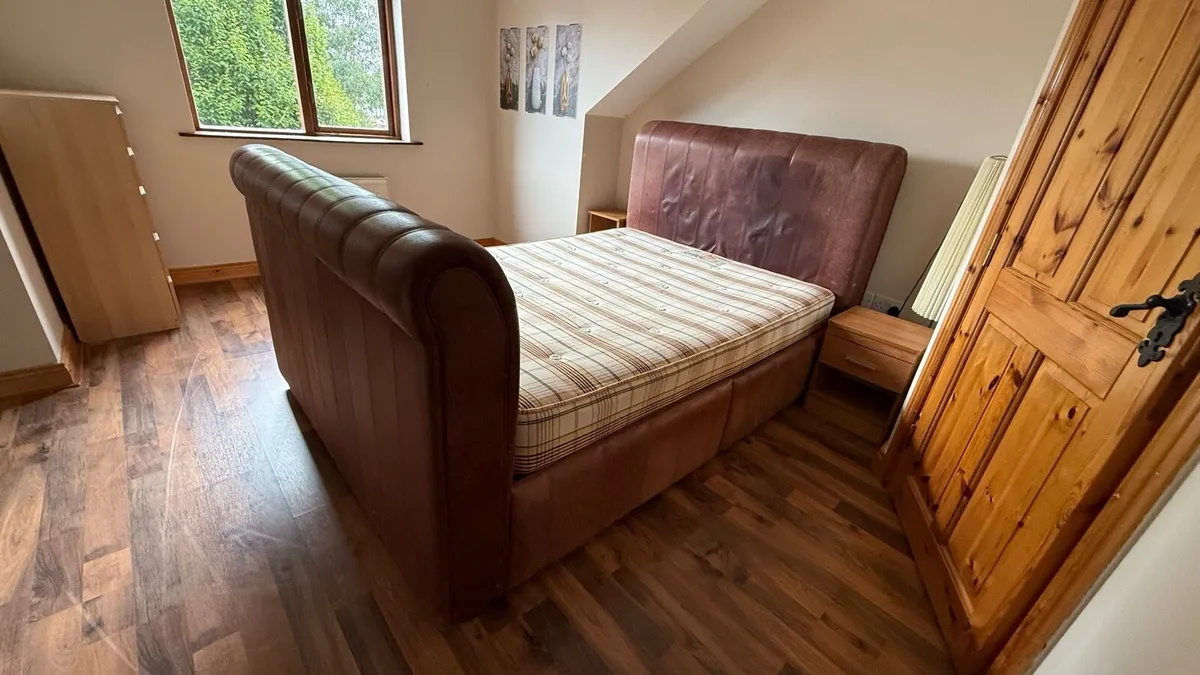 Double Sleigh Bed - Image 1