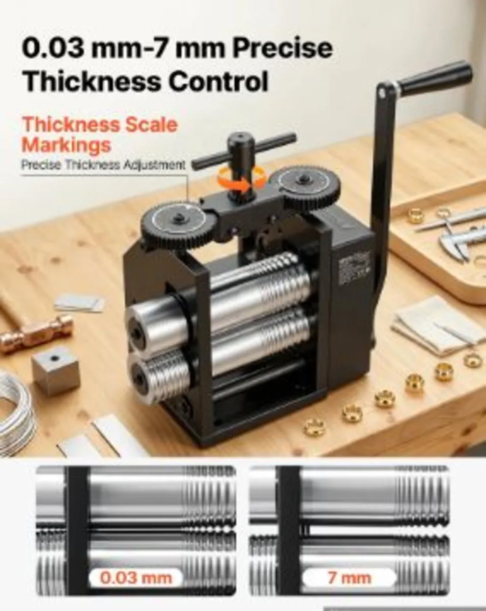 Rolling Mill 4-in-1 Round Flat Square - Image 4