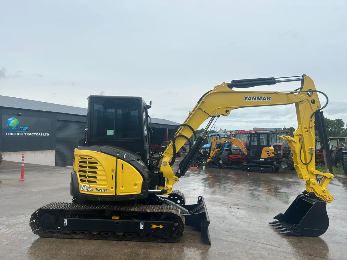2021 Yanmar VIO 55-6B C/W Thumb Grab - Image 1