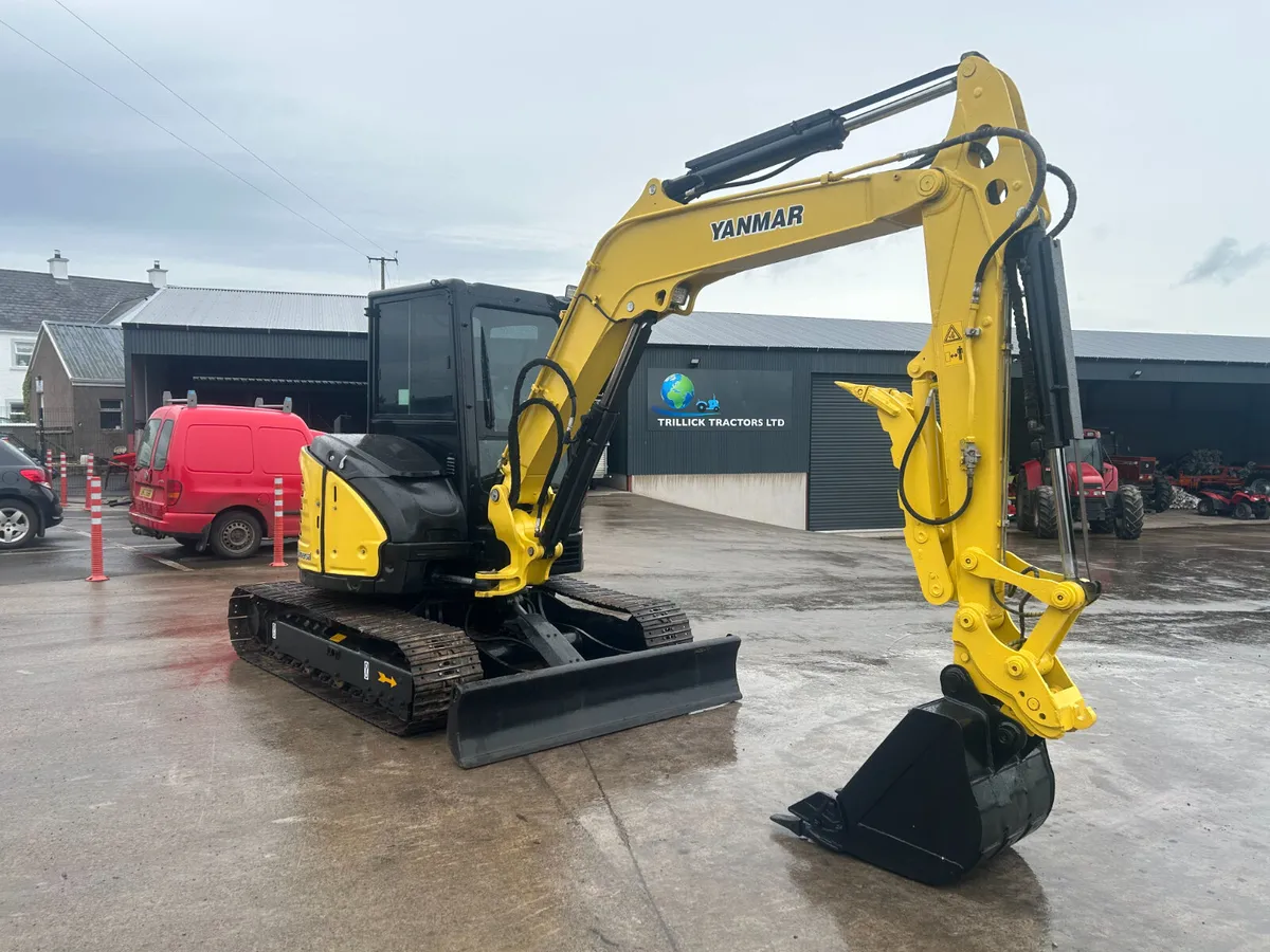2021 Yanmar VIO 55-6B C/W Thumb Grab - Image 2