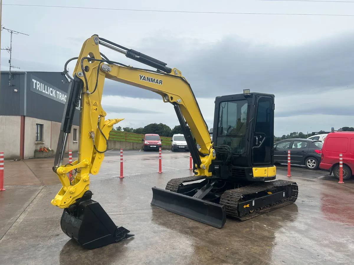 2021 Yanmar VIO 55-6B C/W Thumb Grab - Image 4