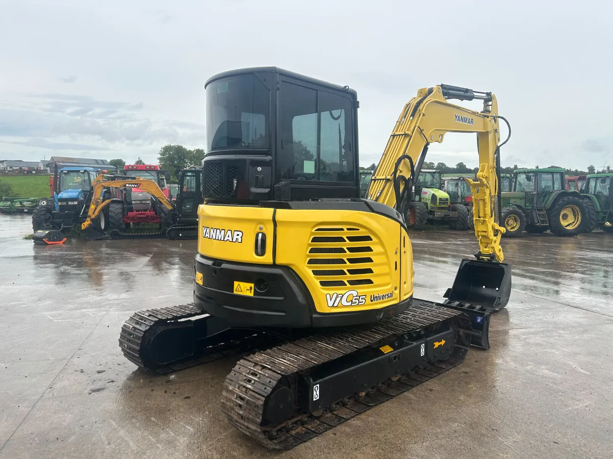 2021 Yanmar VIO 55-6B C/W Thumb Grab - Image 4
