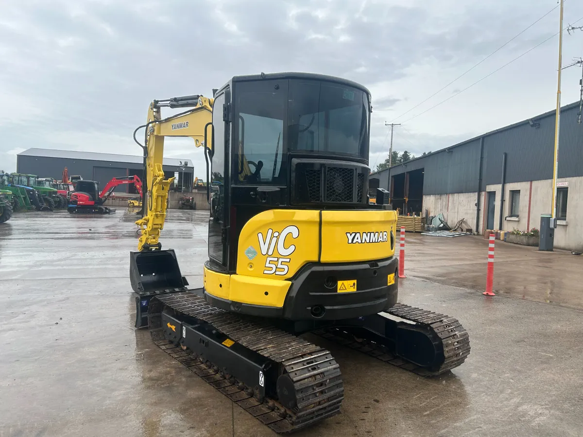 2021 Yanmar VIO 55-6B C/W Thumb Grab - Image 3