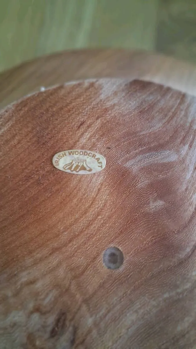 Irish wood craft plates - Image 2