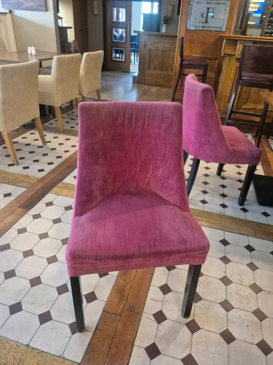 Bar chairs and benches. - Image 3