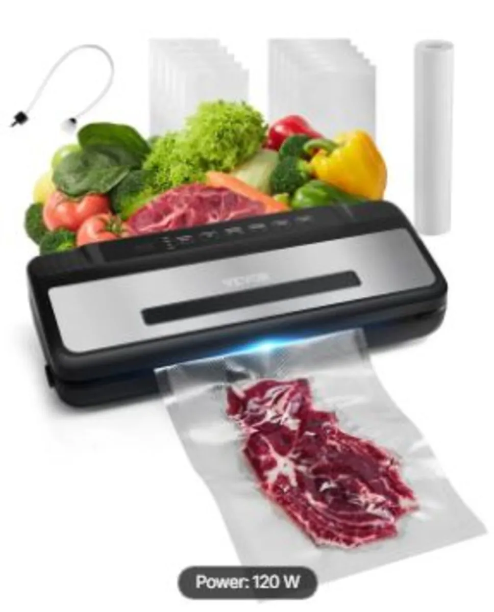 Vacuum Sealer Machine, 80Kpa 120W - Image 1