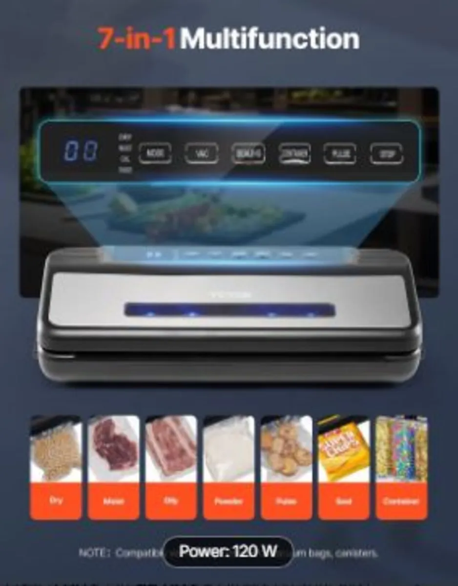 Vacuum Sealer Machine, 80Kpa 120W - Image 4