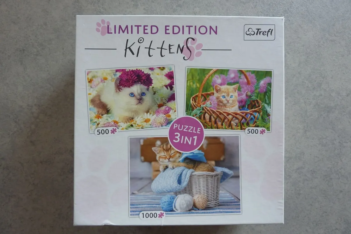 Jigsaw - Kittens (3 in 1)