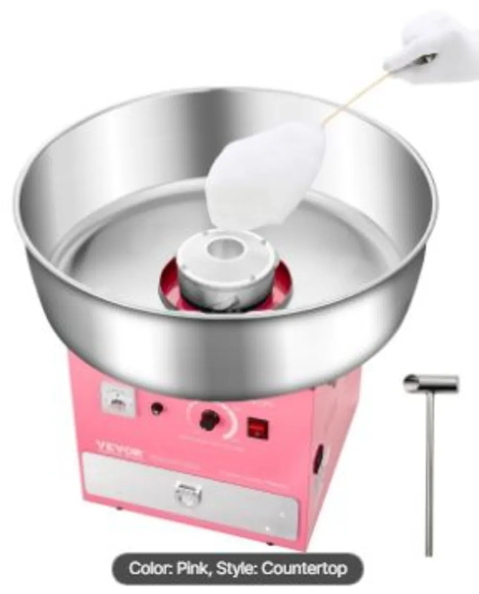 Electric Cotton Candy Machine, 1000W - Image 3