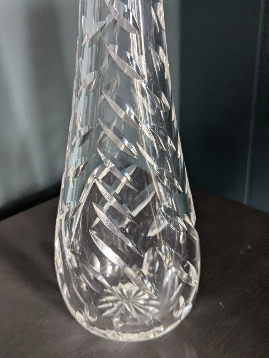 Waterford Crystal Tall Bud Vase - Image 3