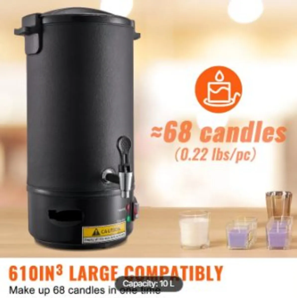 Wax Melter for Candle Making 10Liter - Image 4