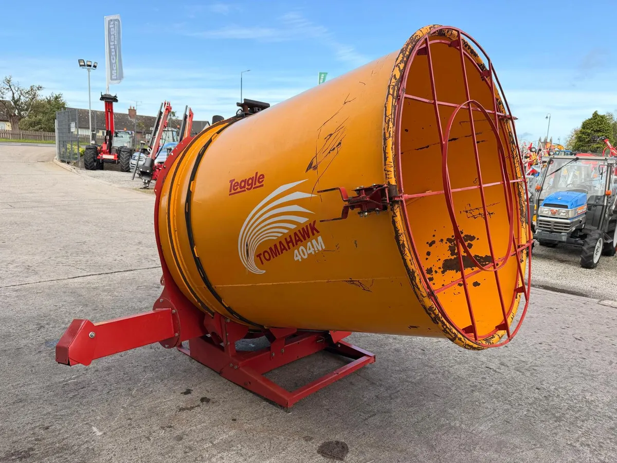2018 Teagle 404 round bale chopper (straw only) - Image 3