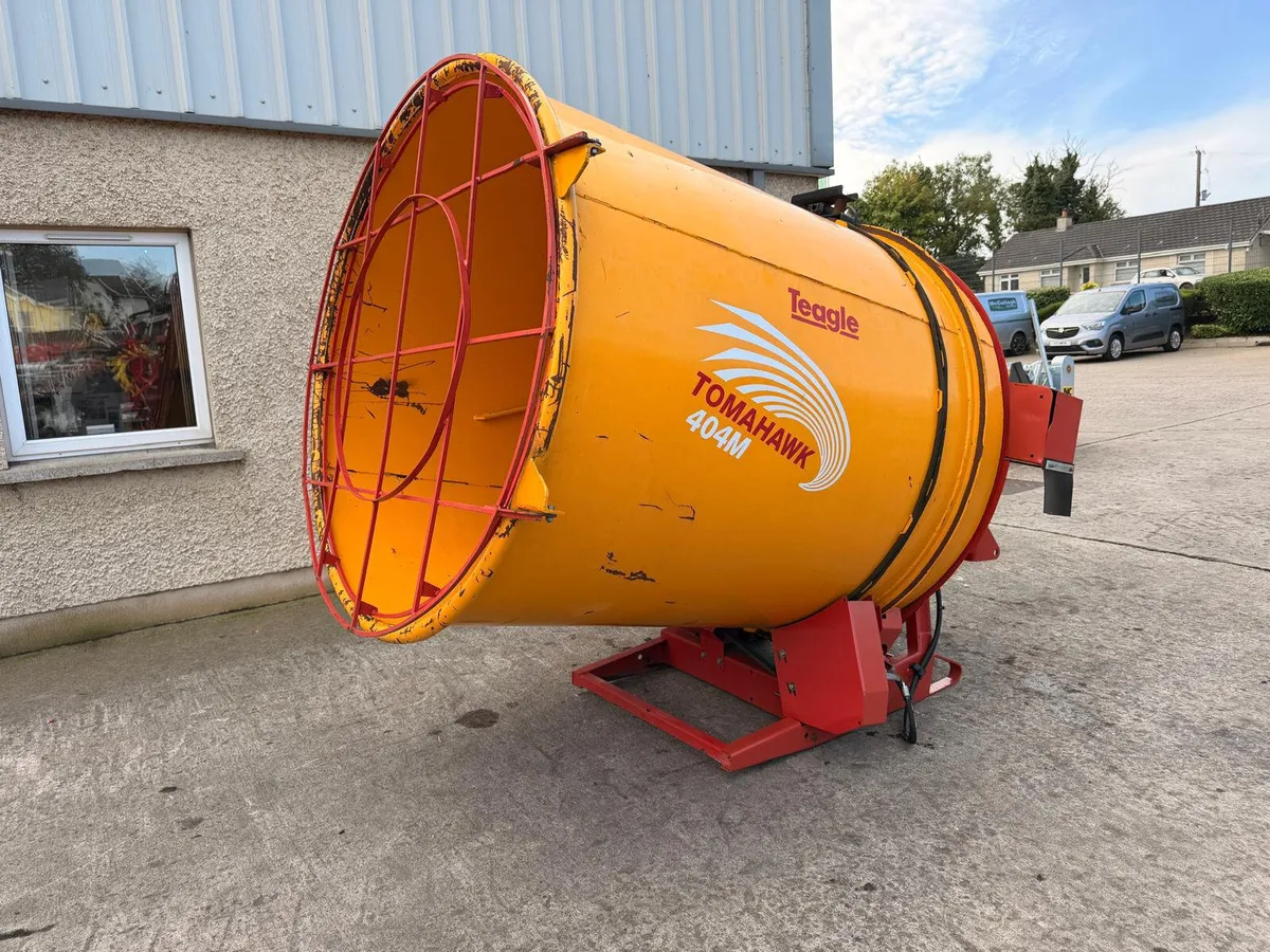 2018 Teagle 404 round bale chopper (straw only) - Image 4