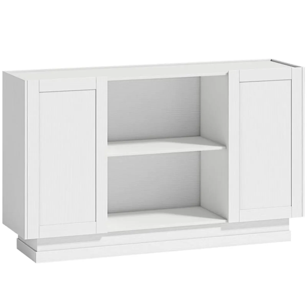 Sideboard Buffet Cabinet, 133 cm Storage Cabinet w - Image 1
