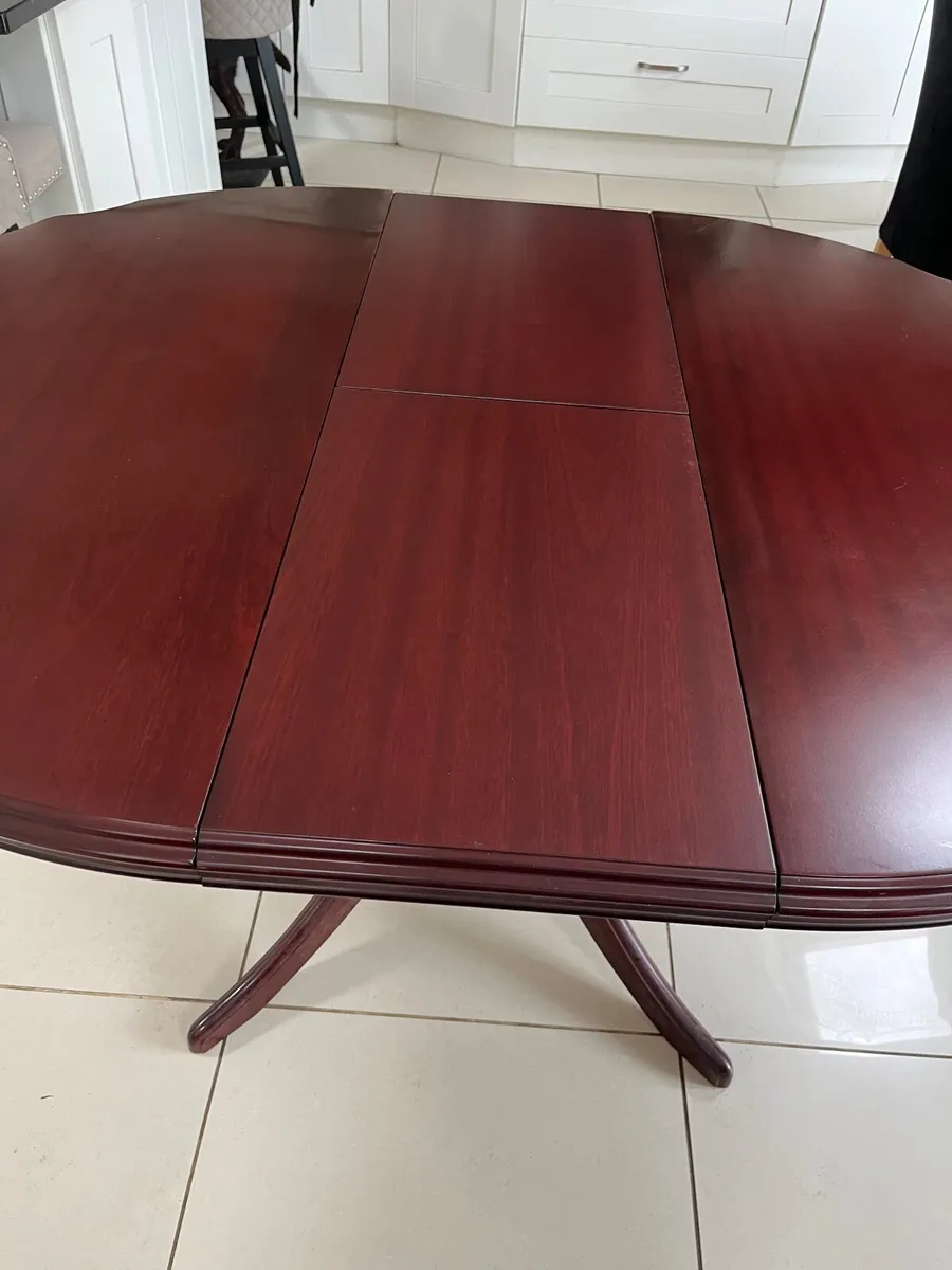 Dining room mahogany table - Image 2
